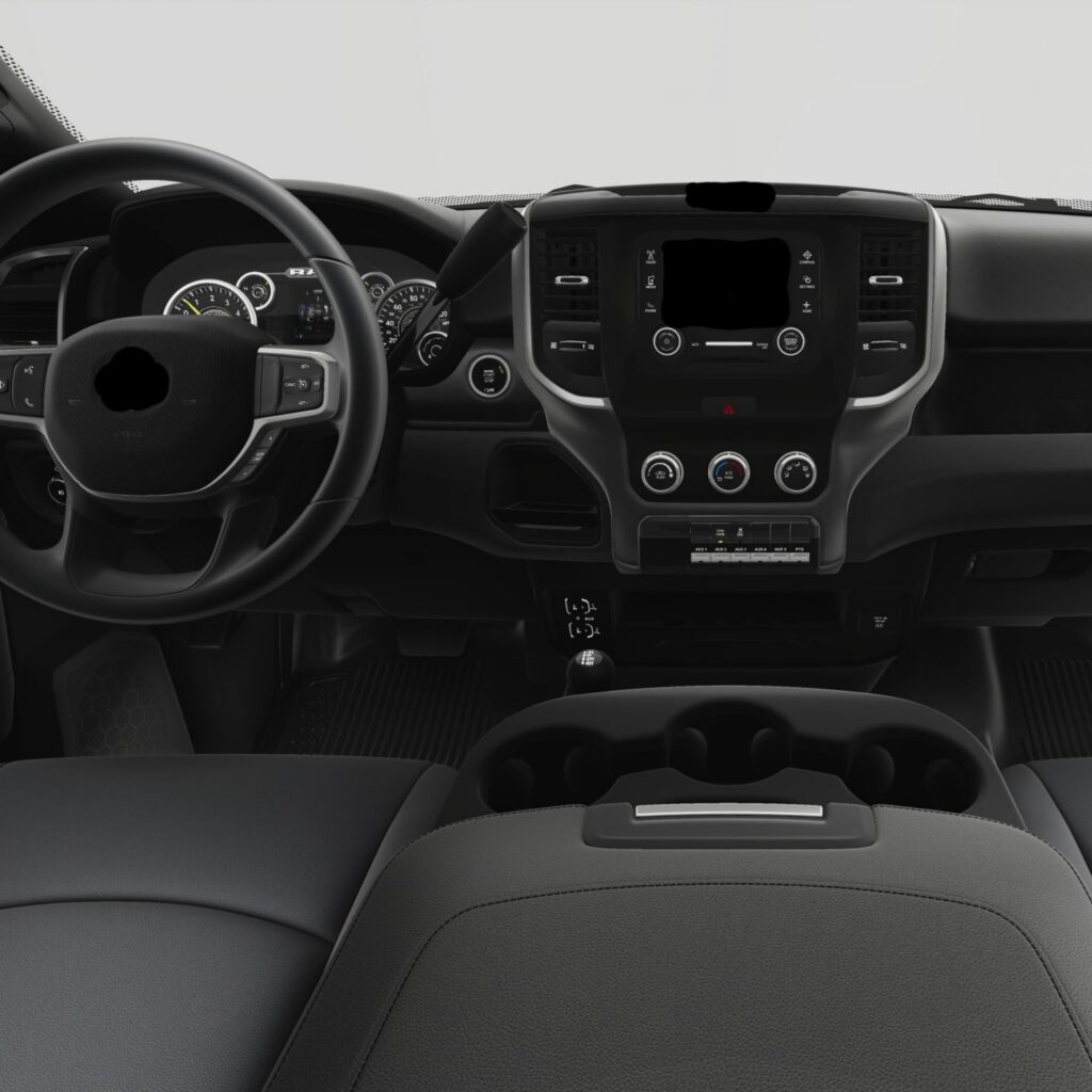 Picture of a vehicle interior